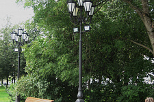 Landscaping the park area, Veliky Novgorod