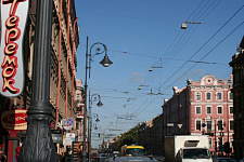 Vladimirsky prospect, in September 2008, St. Petersburg