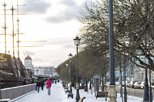 Mytninskaya Embankment in St. Petersburg
