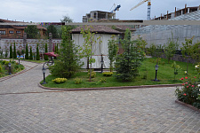 Landscaping in a private home in Almaty, Kazakhstan