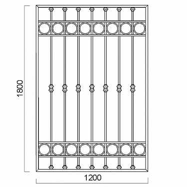 Window fence Ro.03