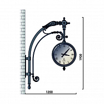 Street wall clocks К48.W01-05