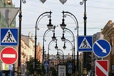 Prospect Chernyshevskogo, in October 2010, St. Petersburg