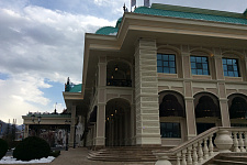 The opening of the casino in Sochi. 2017