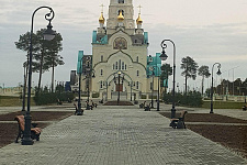 Temple of St. Tatiana in Kogalym