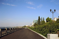 Embankment of the Volga River, in September 2011, Samara