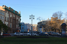 New lights at the Manege Square. 2015
