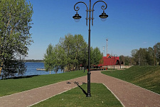 Lanterns, Valdai. Sports complex, 2022