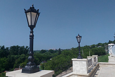 Lighting Monastery in Yelets, 2019