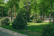Lanterns, Bishkek, Kyrgyzstan, Government House Square, 2023