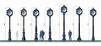 STREET CLOCKS 1.Т51.3.0.W02-01