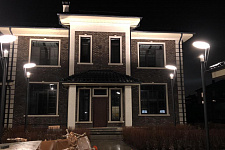 Lighting of a private house in the Moscow region