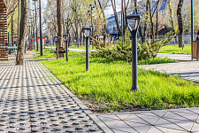 New square and boulevard in Samara, 2021