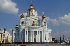 The territory of the Cathedral, Saransk