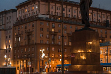 Tverskaya Zastava in Moscow, 2017