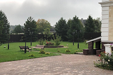 Private area in the Moscow region. 2019