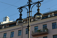 New lights at the Manege Square. 2015