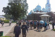 Information tables on the island of Valaam, 2016