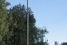Cast-iron lanterns in Yekaterinburg