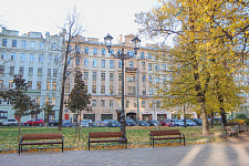 Smolenskyi skver, Saint-Petersburg. 2021