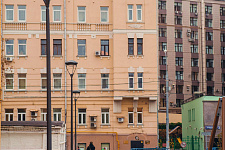 Square near Clement lane. Moscow, 2016