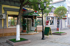 Sovetskaya street (pedestrian zone), in August 2009, Orenburg