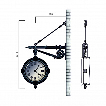 Street wall clocks K98.W01-02