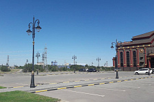 Land improvement Casino «Astoria» in Kazakhstan, 2018