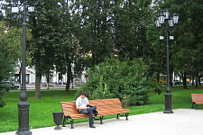 Landscaping the park area, Veliky Novgorod