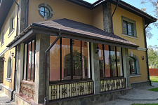 Individual fencing cottages in the Leningrad region, 2018