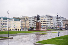 Tverskaya Zastava in Moscow, 2017