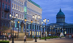 Small Stables Street, in August 2013, St. Petersburg
