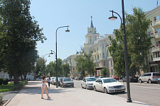 Soviet area in Voronezh, 2018