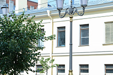 Zakharievskaya street, in August 2012, St. Petersburg
