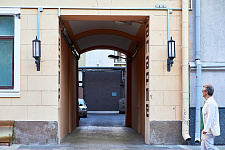Sconces on Tverskoy Boulevard in Moscow