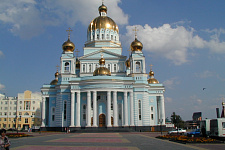 The territory of the Cathedral, Saransk