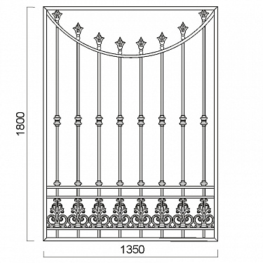 Window fence Ro.11-1