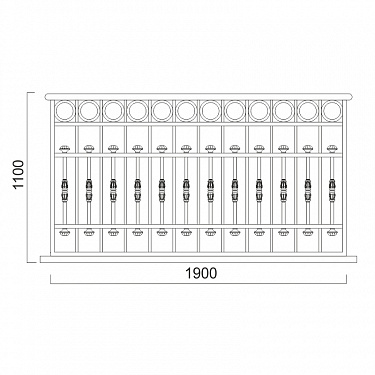 Balcony railing B.10