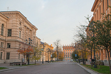 Solaynoy per,, Saint-Petersburg. 2021