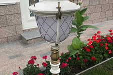 Illumination of private land in Sochi, 2018