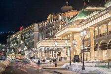 The opening of the casino in Sochi. 2017