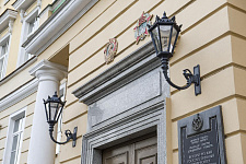Obukhov area in St. Petersburg. 2017