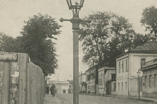 Historical lantern and-1 in Moscow