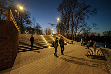 Square "City Garden", Glazov, Udmurtia, 2019