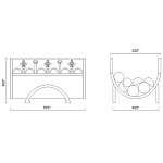 Fireplace set Model 4