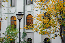 Bunin's Square in Moscow, 2016