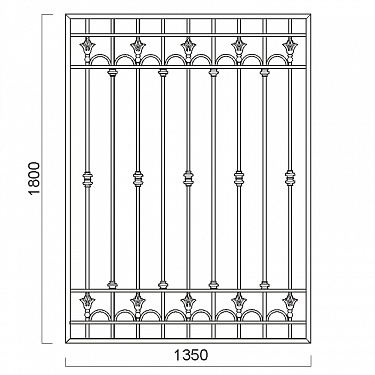Window fence Ro.01