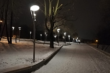 Reconstruction of the embankment along the street Schmidt in Shchelkovo, 2018