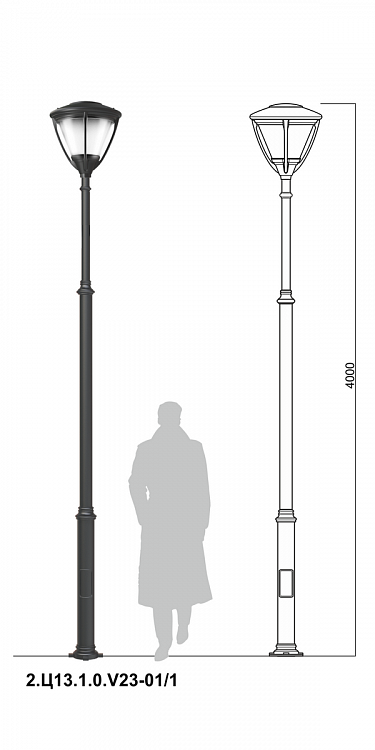 Light pole 2.C13.1.0.V23-01/1