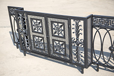 Exclusive fence grille
